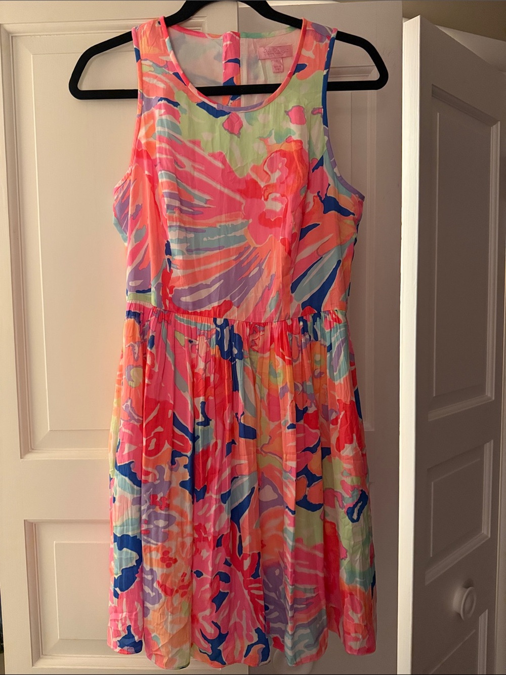 NWT Lilly Pulitzer Kassia Dress Playa Hermosa Size 2 Tropical Colorful Print - Picture 1 of 4